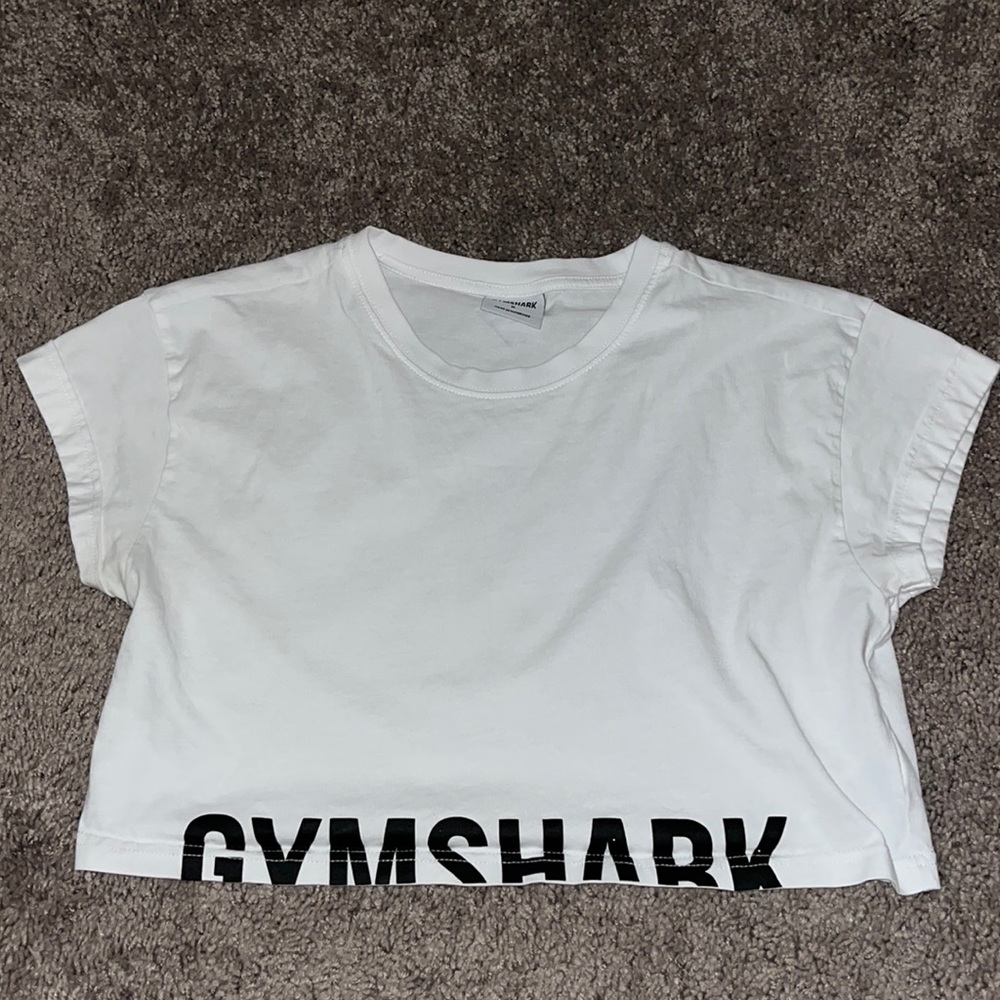 Gymshark Fraction Crop Top // SIZE S